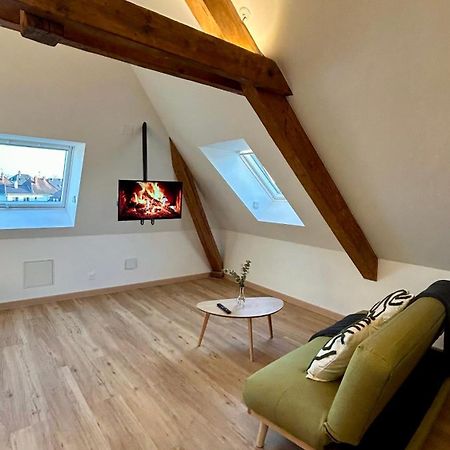 Appartement Moderne Et Spacieux, A 10 Min De La Gare กอลมาร์ ภายนอก รูปภาพ