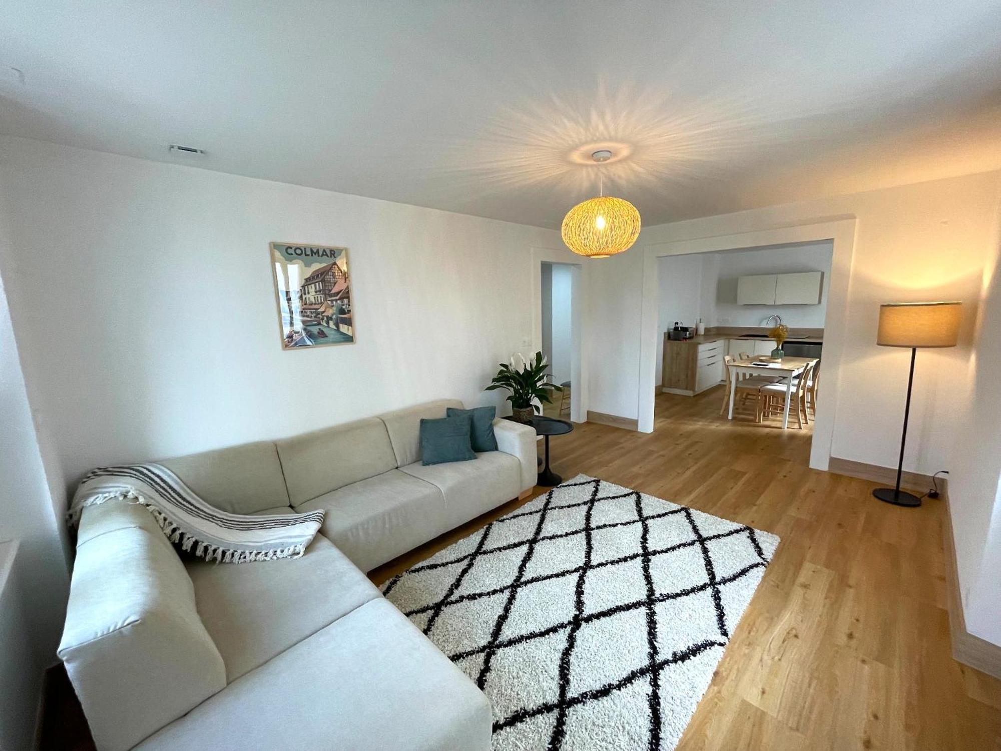Appartement Moderne Et Spacieux, A 10 Min De La Gare กอลมาร์ ภายนอก รูปภาพ
