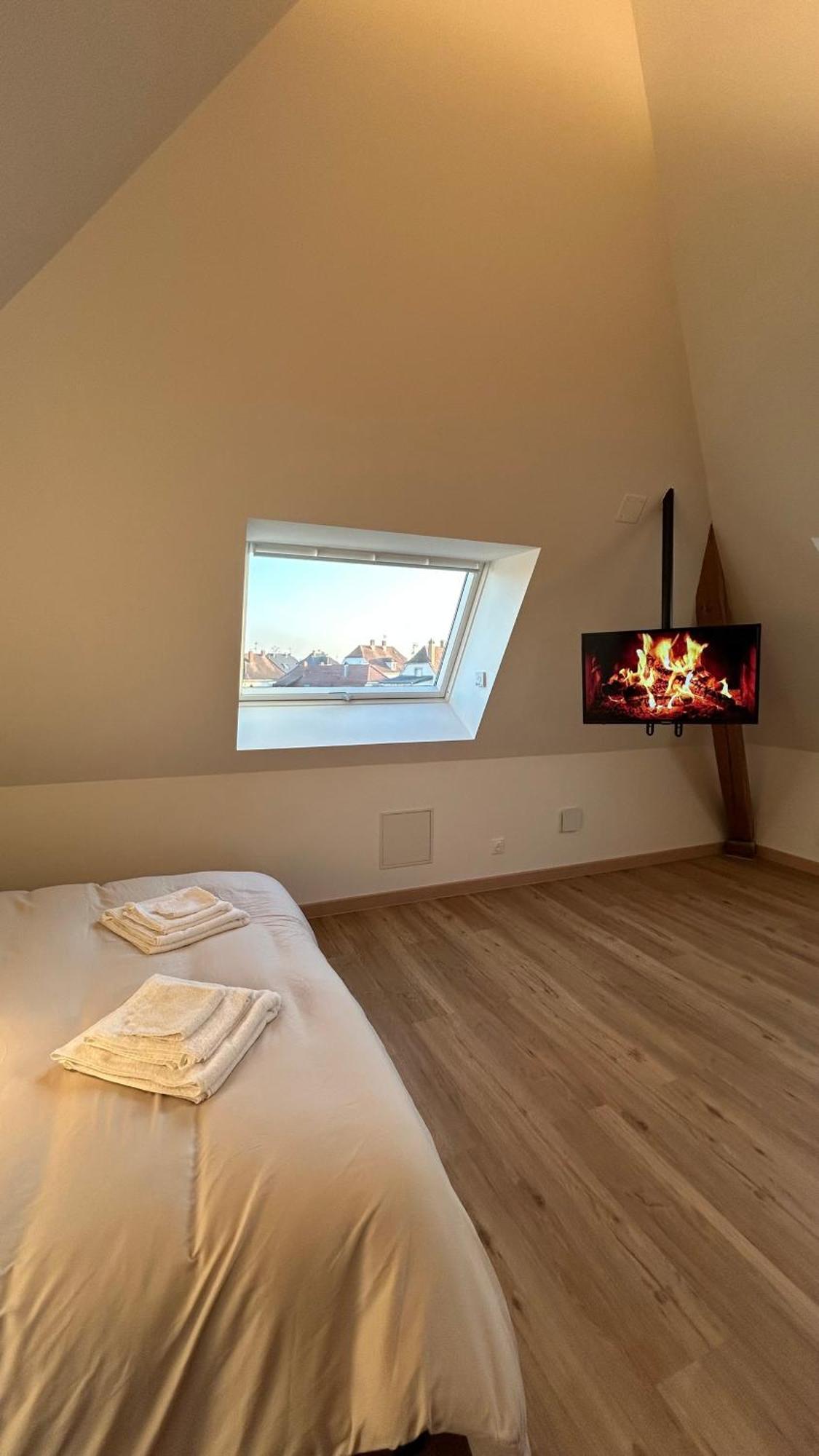 Appartement Moderne Et Spacieux, A 10 Min De La Gare กอลมาร์ ภายนอก รูปภาพ